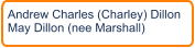Andrew Charles (Charley) Dillon May Dillon (nee Marshall)